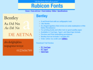 Burnett Fonts TT screenshot